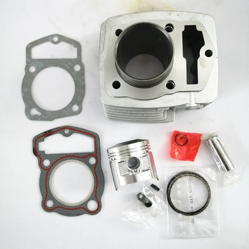 56MM  Big Bore Cylinder for Honda CB125 CB125S CL125S SL125 XL125 to 150cc Motorcycle Cylinder with Gasket piston Set