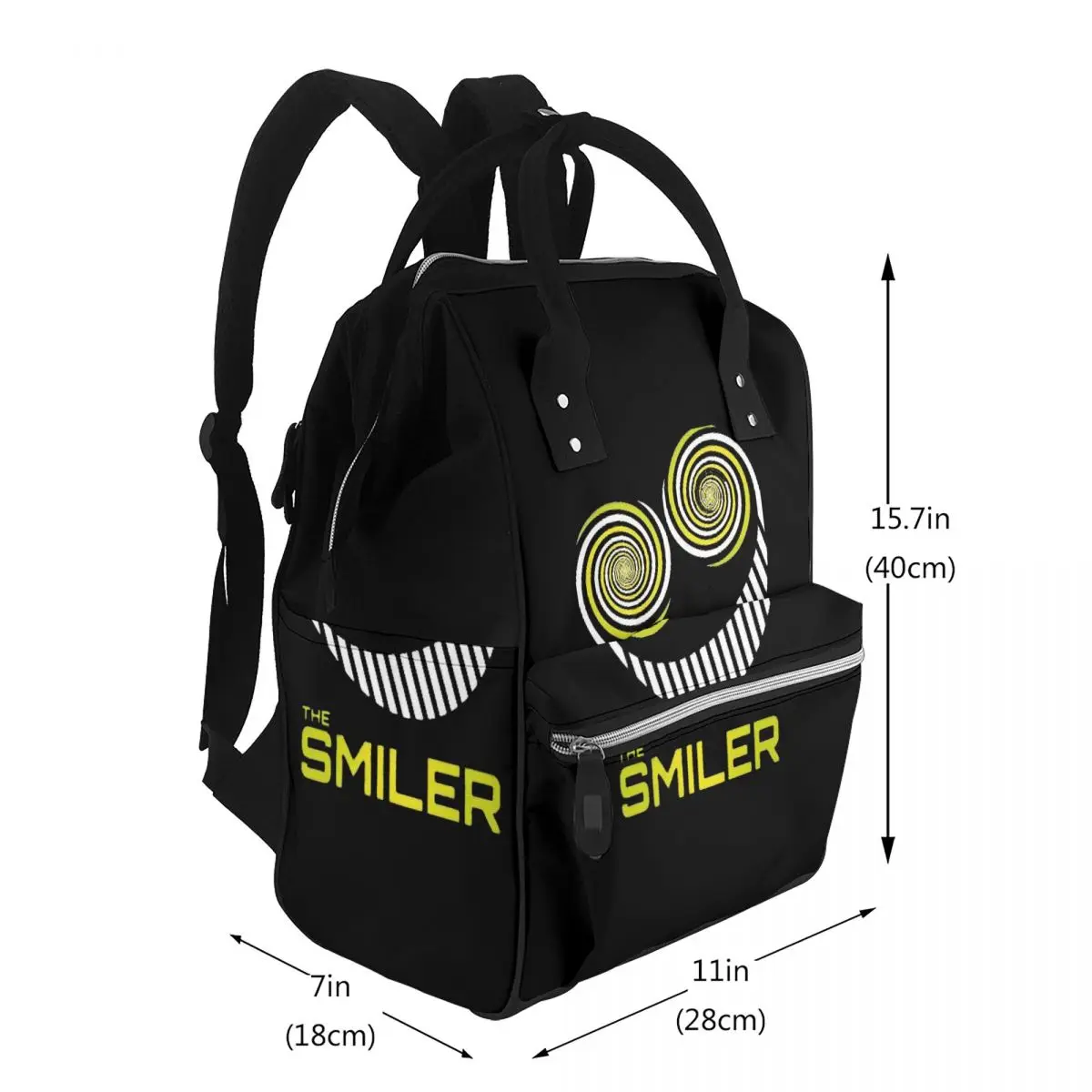 The Smiler Alton Towers Merch Uk Active Student Backpack School Bag Hiking Travel Daypack for Men Women Bookbag Shoulder Bags