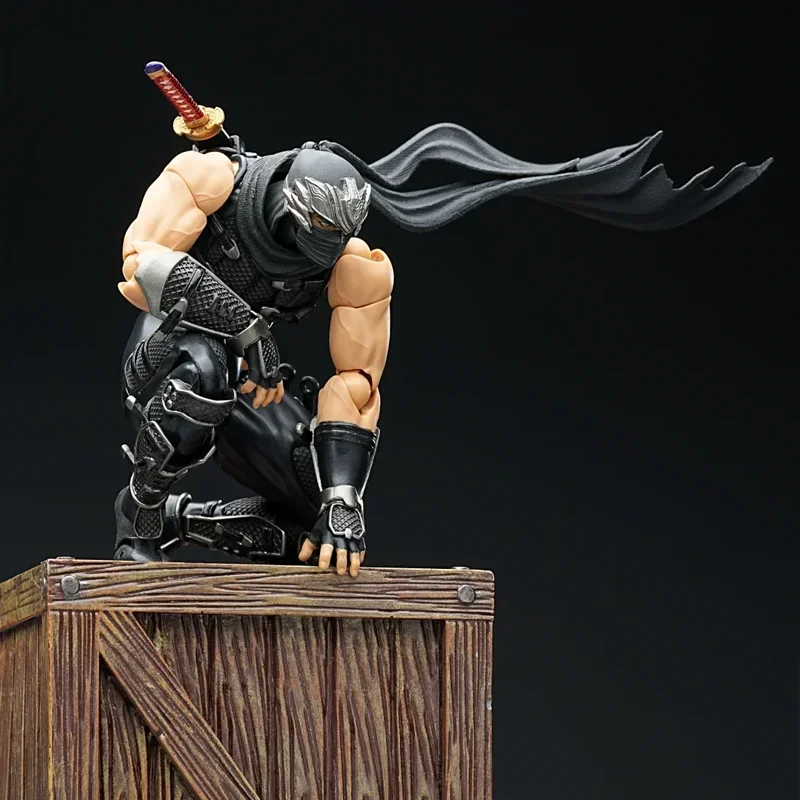 

В наличии: Фигурка Ниндзя Рю Хаябуса (первый выпуск) с новым скульптом лица и бонусом, масштаб 1/12.