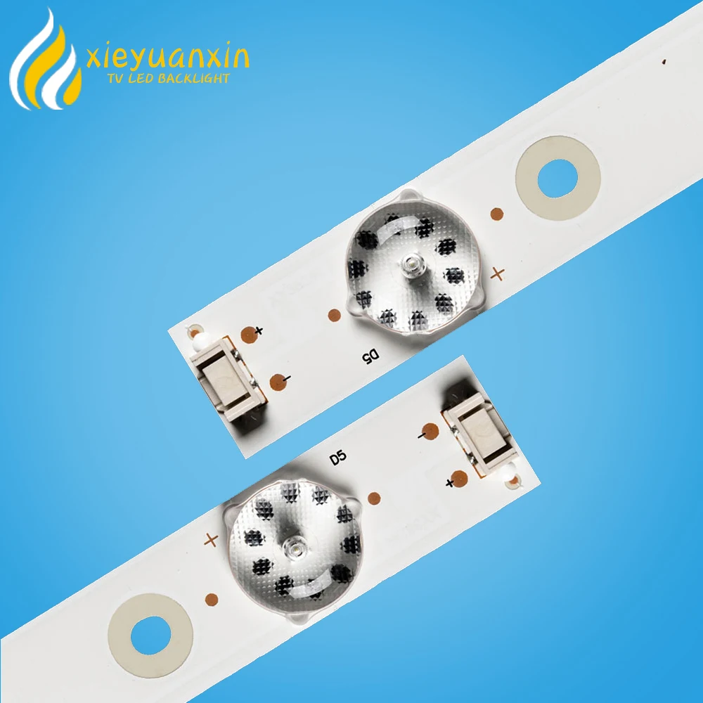 4Pairs/set LED Backlight Strip for LIG 43inch 5+4led 43UJ620V 43UJ6200 43UJ630V 43UJ620 43UJ630 43UG620V A4330300104L74CREV1.0