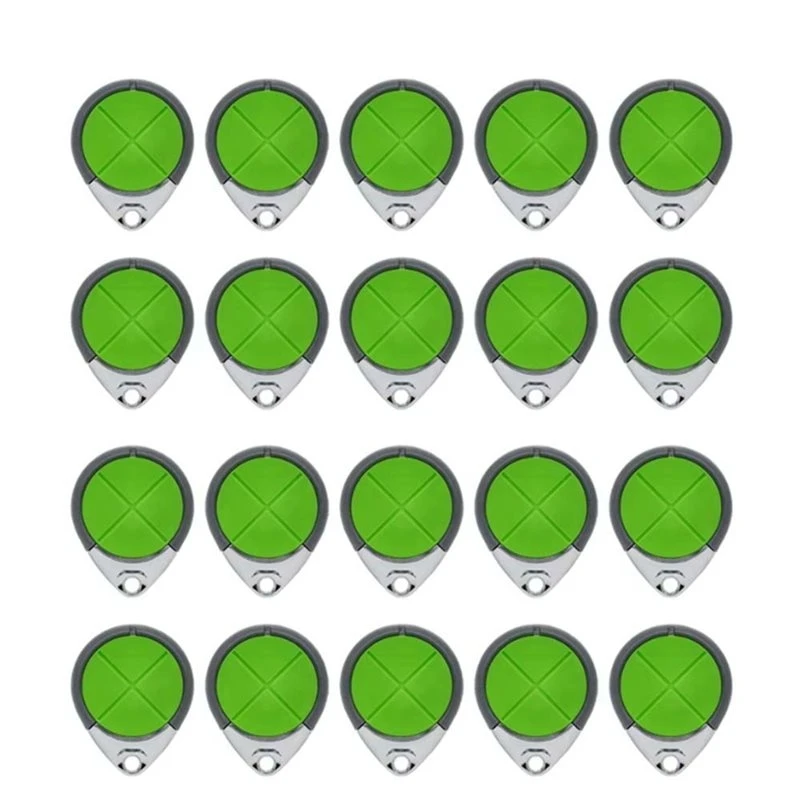 B29C-Rolling Code Garage Door Remote Control 20Pcs For Merlin E970M 4 Button Keyfob For E945 E950 Security+ 2.0 Gate Opener