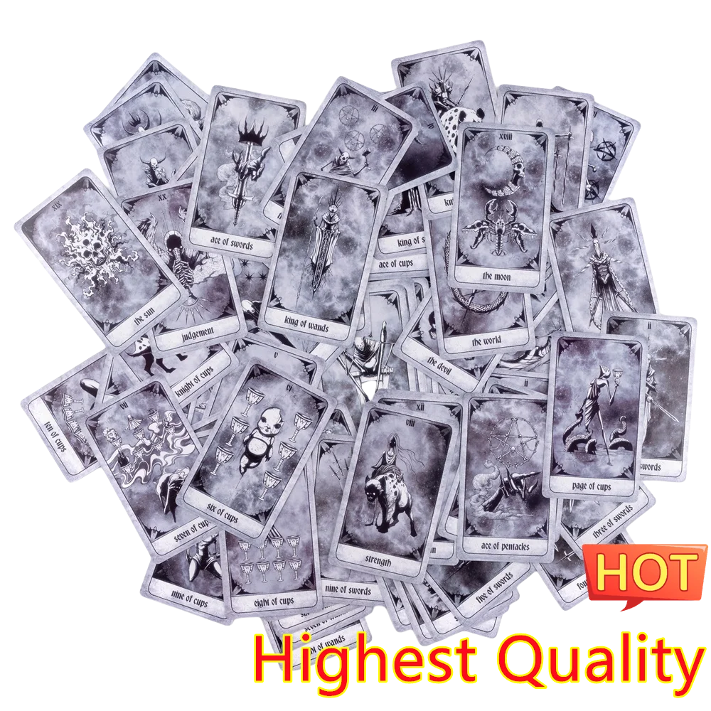 12X7cm Mysterious Shawn Cross Tarot Card Female Decks Boardgame Magical Tarot Cards Oracle