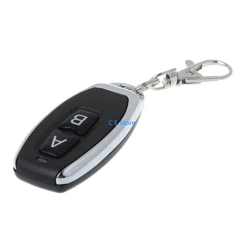 RFリモコン 433/315MHz 2 CH電動ゲート/ガレージドア/カーテン用リモコン コピー/複製機能付き電動制御ツール