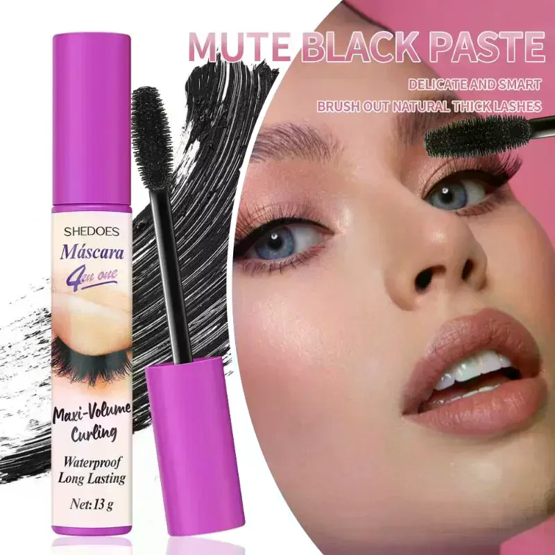 Waterproof Mascara Eyelashes Lengthening Long Lasting Silky Lash Black Eyelashes Extension Make Up Beauty Eye Cosmetic 10ML