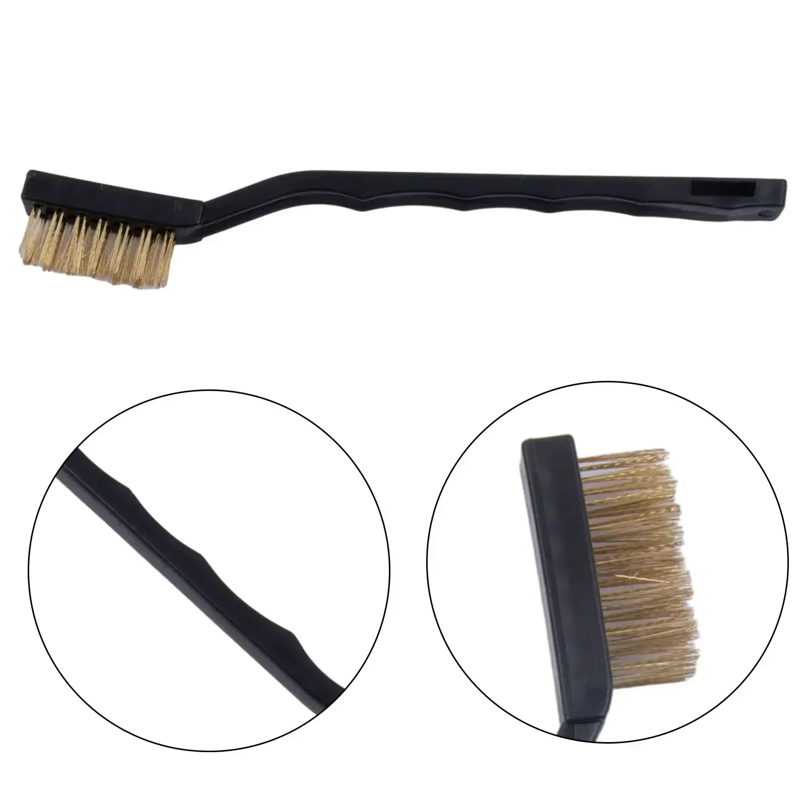 5 stks Ndustrial Mini Draadborstels Messing Staalborstel DIY Reiniging Verf Roest-Remover Industriële Schrobborstel Schoonmaken Tool