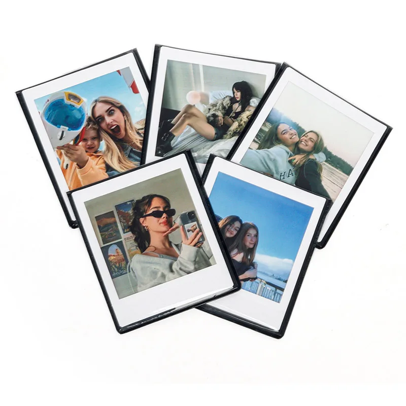 5 PCS Kolorowe obramowania na zdjęcia na biurko Zestaw ramek na zdjęcia do aparatu Fujifilm Instax Square SQ1 SQ40 SQ6 Square Link Printer Films