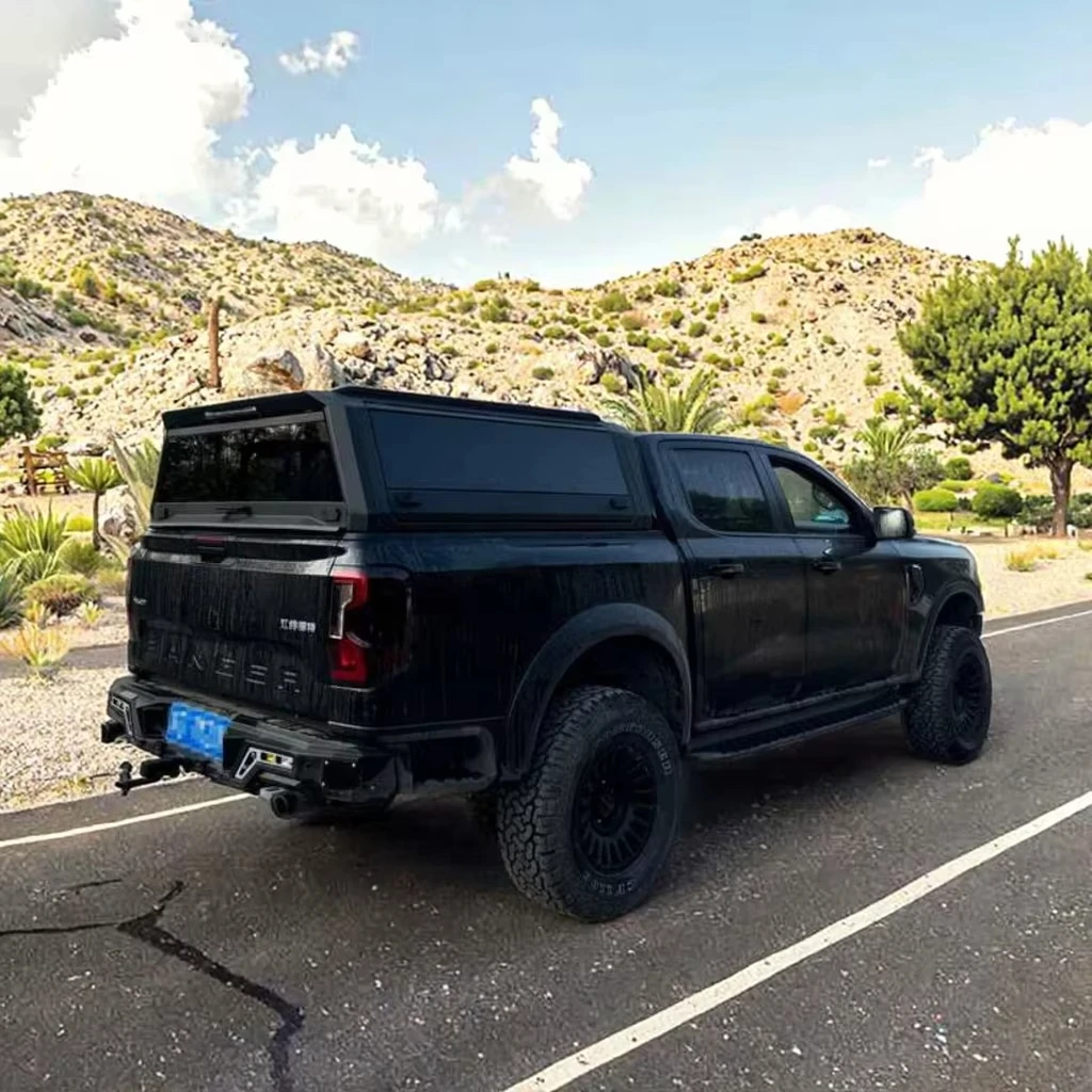 

Truck Bed Cover With Windows Steel Dual Cab Hardtop 4x4 Pick up Pickup Truck Bed Canopy Topper for F150
