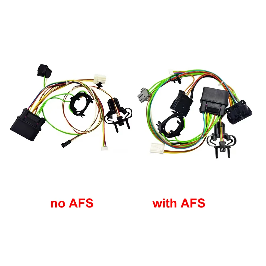 

For Audi A6 C6 2009 2010 2011 2012 Headlight Internal Wire Harness Plug Wiring Harness with AFS or No AFS