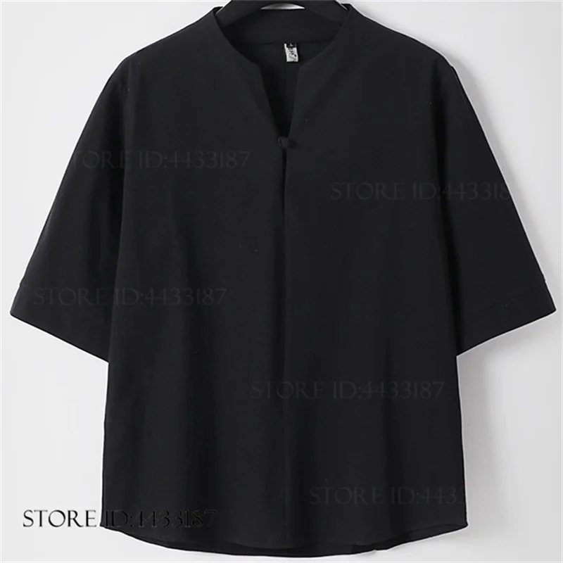 camisa-masculina-de-algodao-e-linho-tamanhos-grandes-3xl-9xl-estilo-chines-manga-curta-solta-casual-para-verao-roupa-de-kung-fu