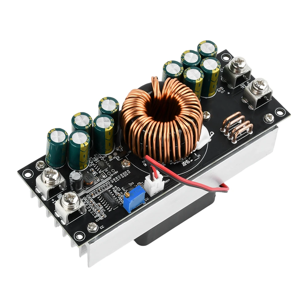 1500W DC-DC Step-Down Module Adjustable Step-Down Power Supply Module DC15V-90V to DC2.5V-72V 50A Constant Voltage Power Module