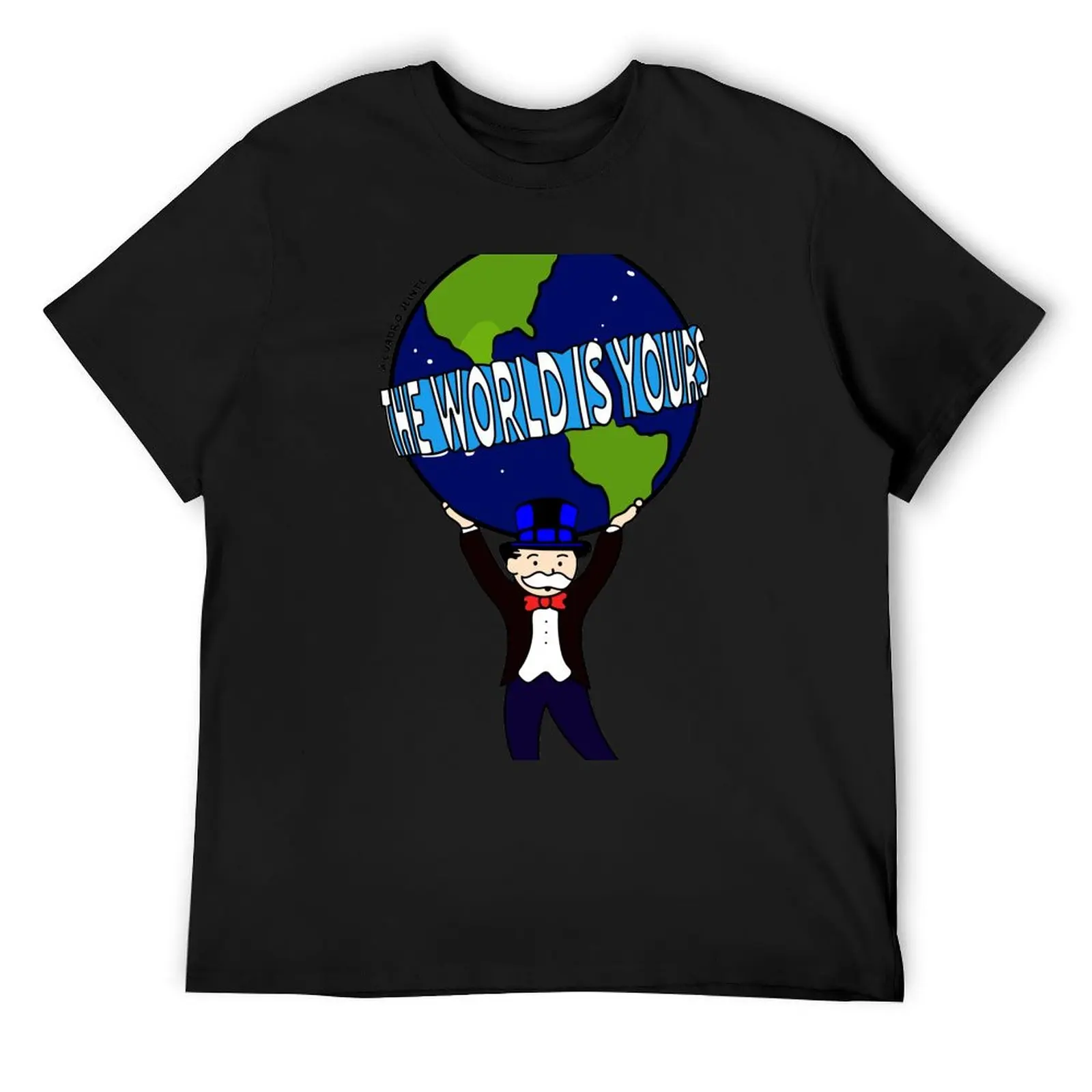 

THE WORLD IS YOURS T-Shirt summer clothes for a boy graphic shirts mens white t shirts
