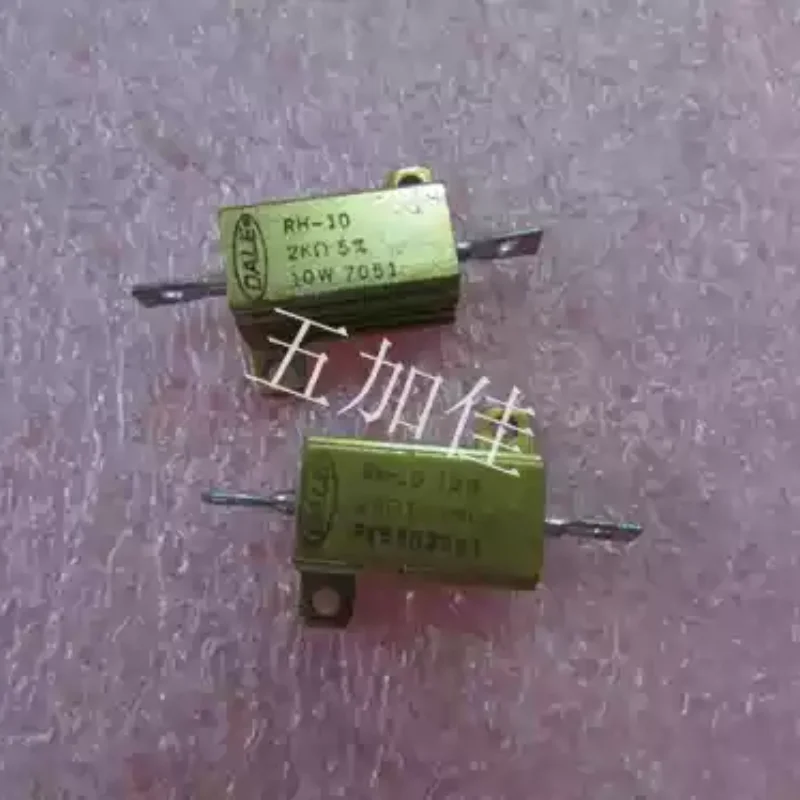 3-10pcs RH-10 RE65G2001 2k Ω 10W original imported aluminum shell resistor