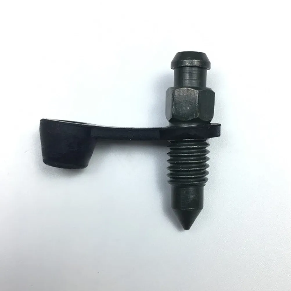 Motorcycle Brake Bleeder Screw Set – Stainless Steel Exhaust Bolt & Dust Cap for Caliper Bleeding