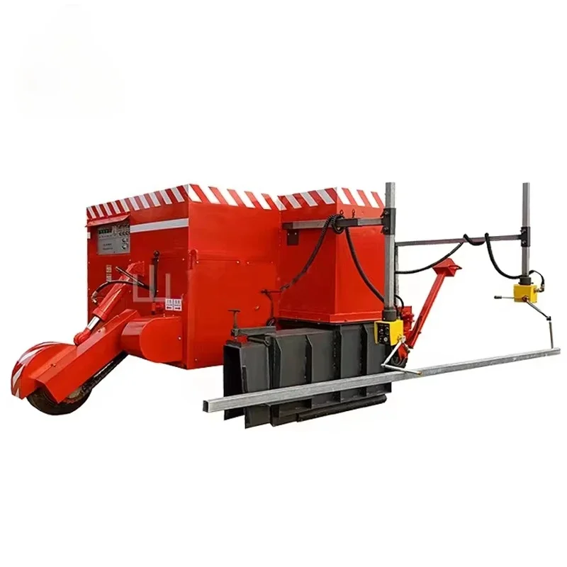 Laser Screed Concrete Leveling Machine Concrete Laser Screed Two Wheel Automatic Wheel Cement Pavement Floor Leveling Machine
