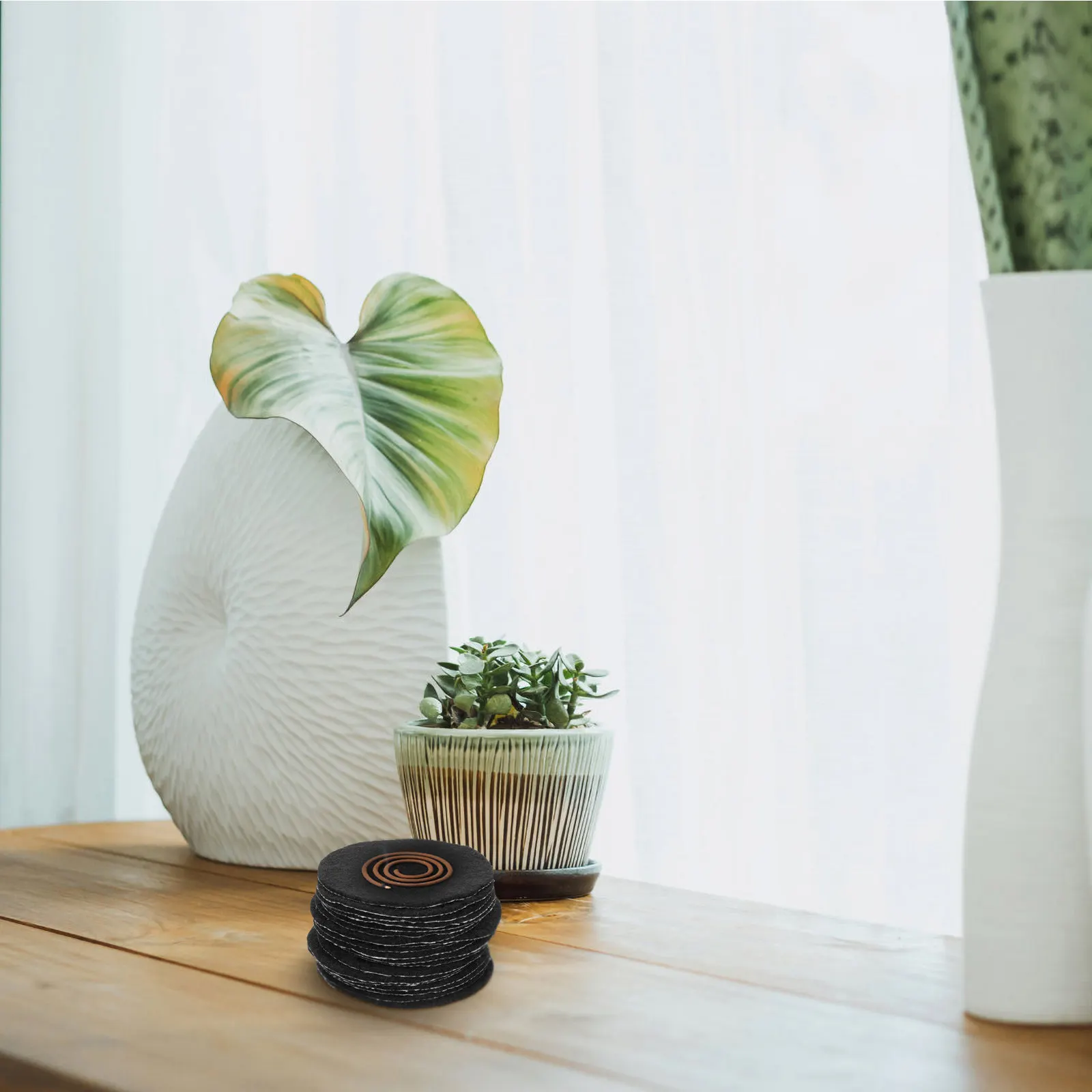 

20Pcs Fireproof Insulation Cotton Mats for Incense Burner Fireproof Supplies High Temperature Resistant Burner Mat Aromatherapy