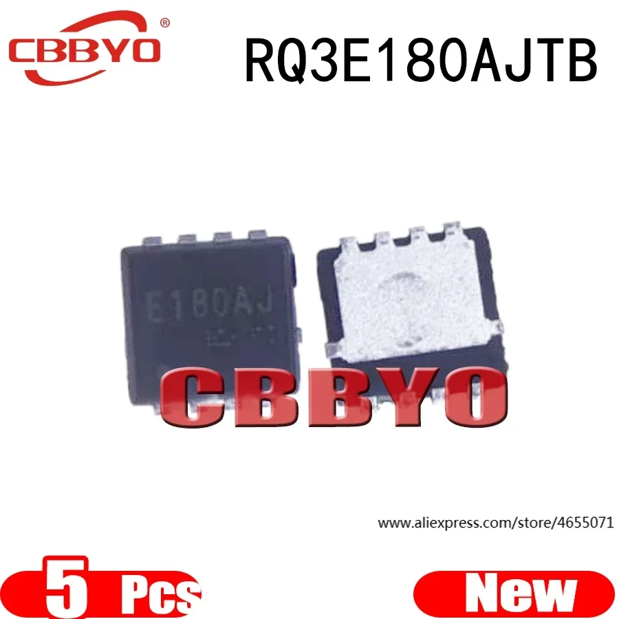 (5piece)100% New RQ3E180AJTB E180AJ QFN-8 Chipset