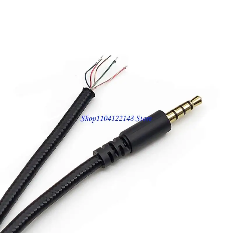 P9FA Versatiled 3.5mm Cable for Cloud 2 Corded Headphones Enhances Durability