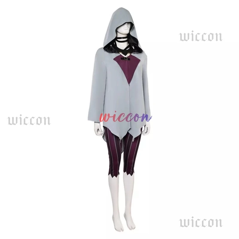 Arcane LOL Jinx Cosplay Fantasia Wig Cloak Top Pants Set Costume Disguise For Female Women Adult Halloween Carnival Party Suit