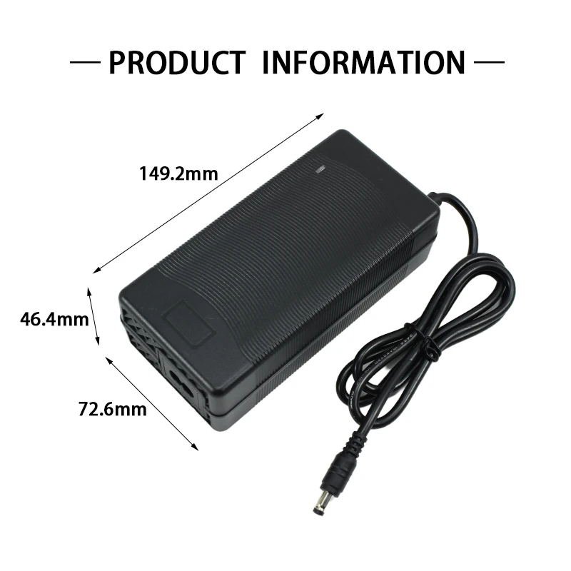 Carregador de bateria de lítio 29.4v 5a para ferramentas elétricas de cadeira de rodas 24v 7 séries bateria de íon-lítio carregamento rápido ventilador de resfriamento embutido