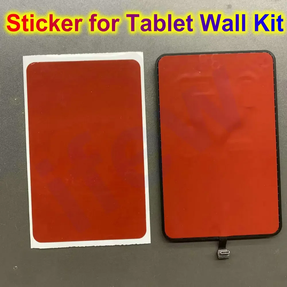 for Ipad Magnetic Suction Backplate Back Sticker Glue Paste Tape Magnet Tablet Wall Mount Wireless Charger Holder Stand Bracket
