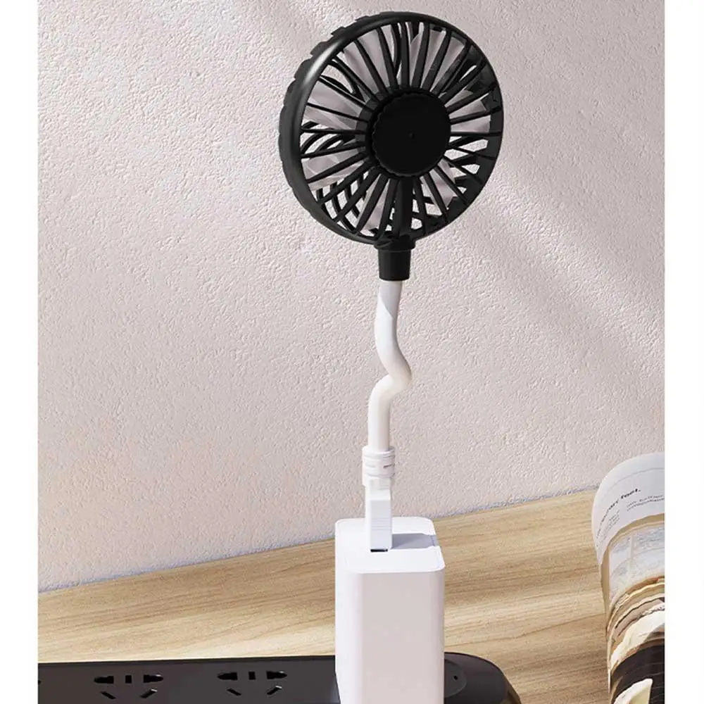 Flexible Small Fan Seven-leaf Air Supply Durable Noise Reducing Usb Convenient Small Fan Mute Long Fan Arbitrary Bending Usb Fan