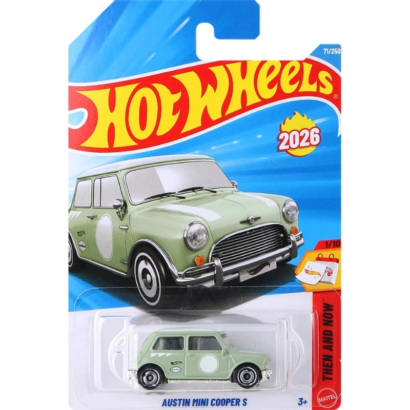Original Hot Wheels Car Austin Mini Cooper S Toys for Boys 1/64