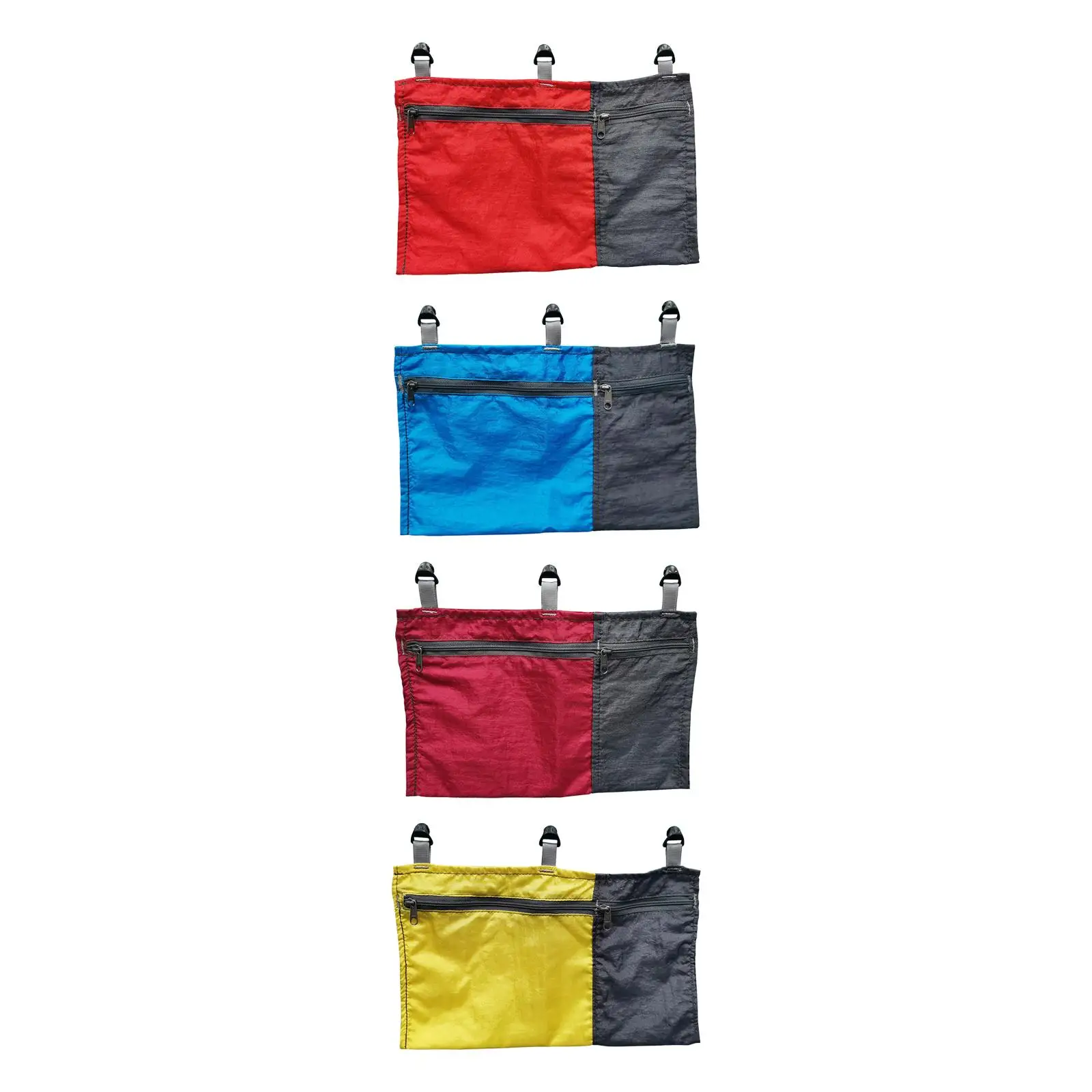 Hammock Organizer Bag Foldable Large Space Hanging Slidable Hammock Storage Bag for Camping Backpacking Fishing Outdoor Swimming