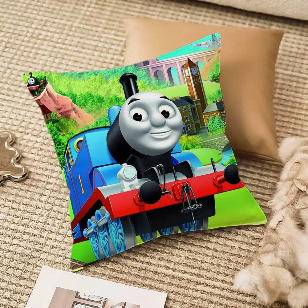 Наволочка T-Thomas The Train, антипылесная невидимая молния, диван-кровать