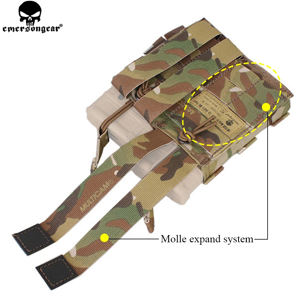 EMERSONGEAR Bolsa Táctica Modular MOLLE Doble Apertura EM6354 - imagen 4