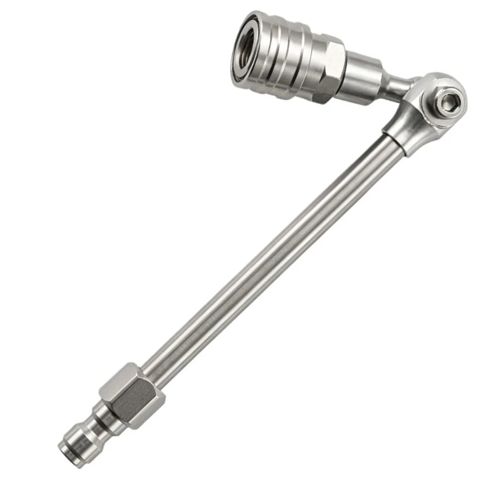 Pressure Washer Extension Wand Featuring 1/4 Quick Connect and 4 Adjustable Nozzle Angles for Spotless Cleaning Results