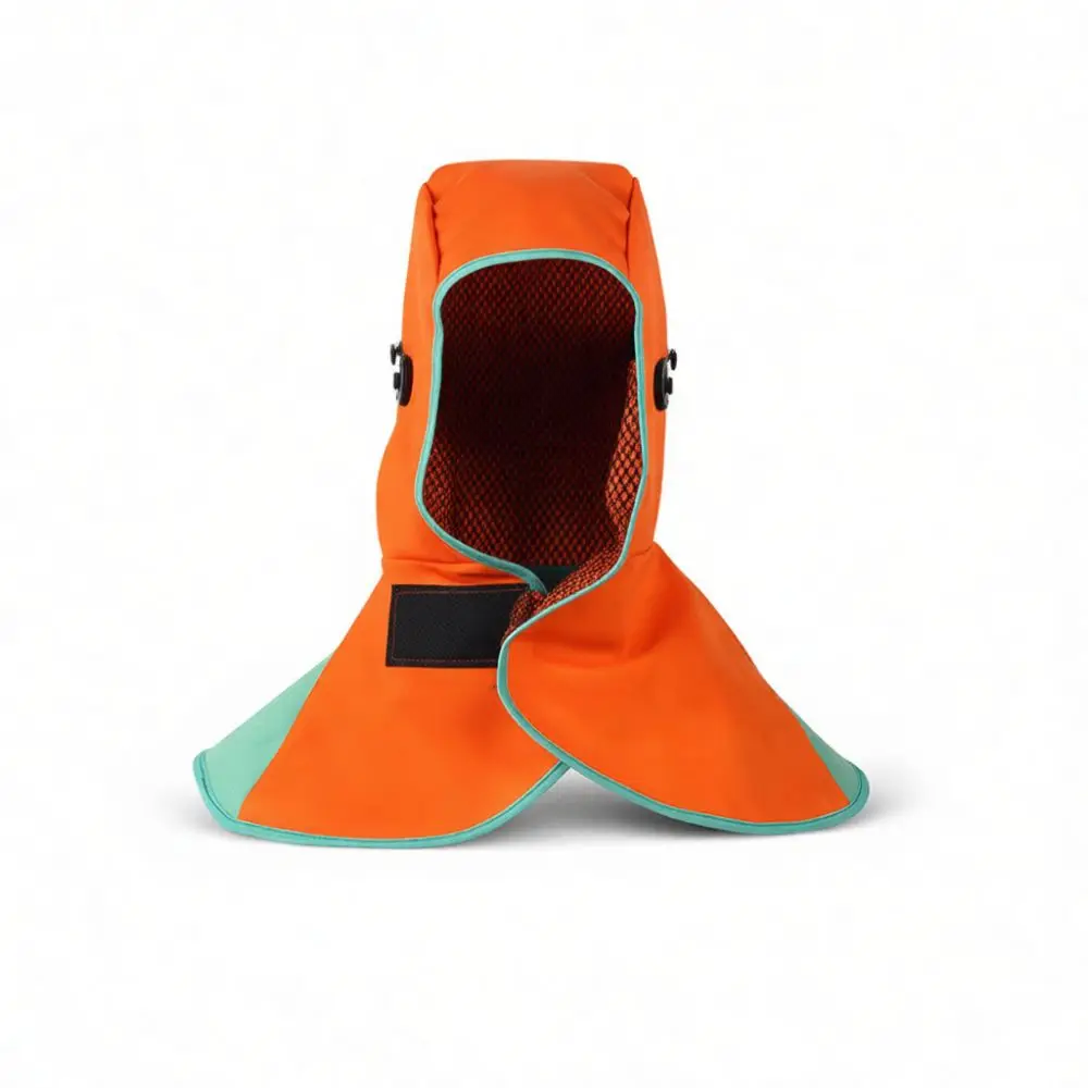 Welding Protective Hood Flame Retardant Breathable Headgear Neck Cover Industrial Anti Spatter Cap For Metalworking Grinding