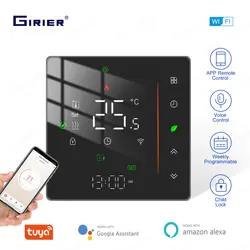 GIRIER Tuya Smart WiFi Thermostat for Water/Electric Heating/Gas Water Boiler Temperature Controller Works with Alexa Hey Google