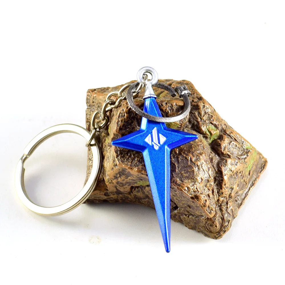 ‌ Porte-clés Polaris de la Force Delta, 6cm/2,36 pouces, modèles d'armes de marchandises, pendentifs de sac à dos Cool, ornements artisanaux en métal, jouets cadeaux