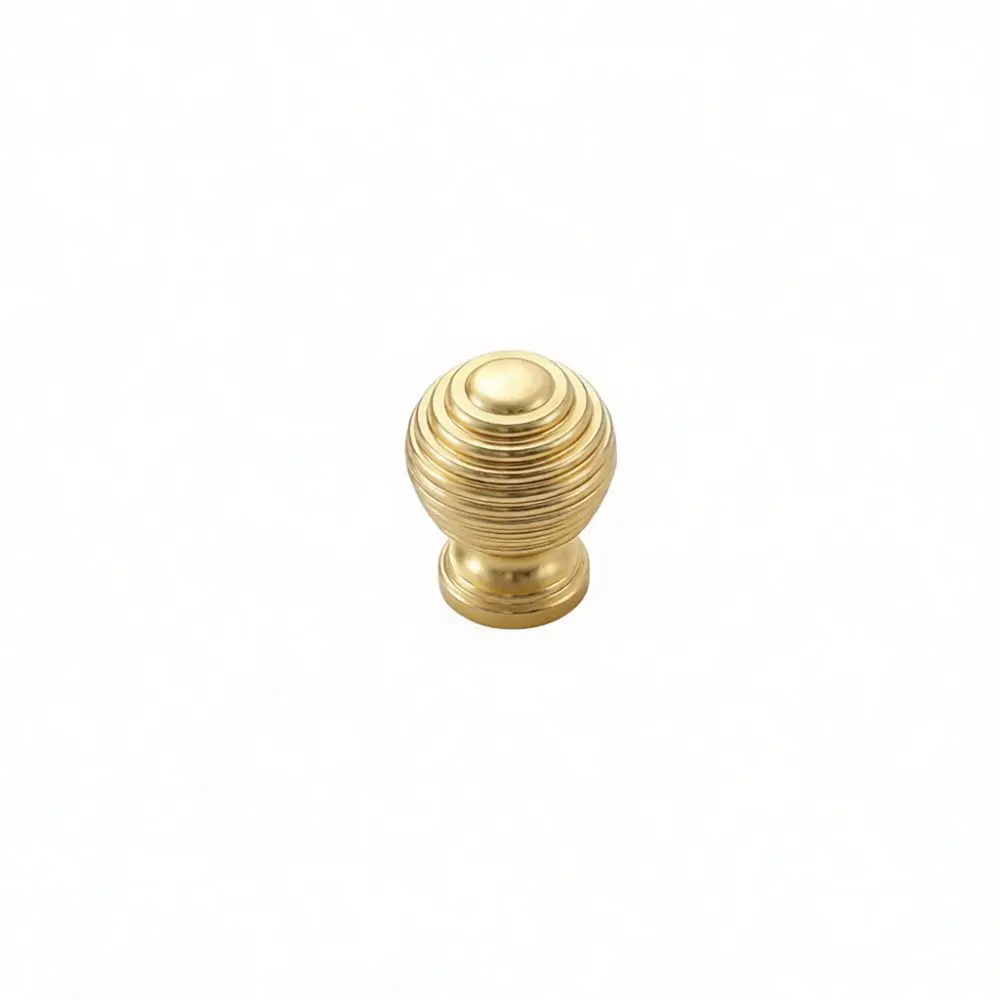 Durable Round Cabinet Knobs Metal Handle For Furniture Drawer Kitchen Wardrobe Cupboard Door Minimalist Pulls
