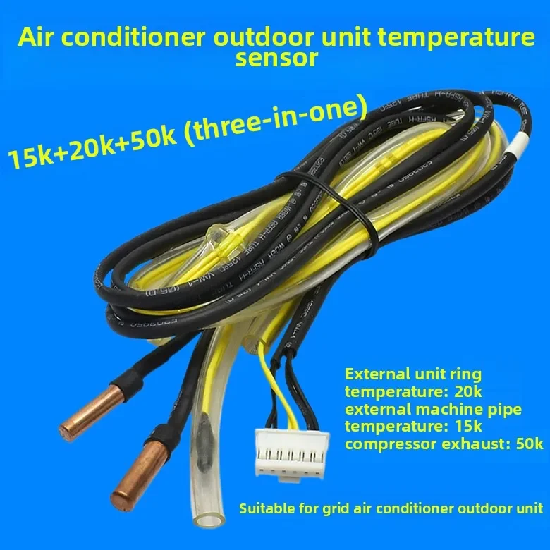 15K + 20k + 50k para aire acondicionado inversor Gree F3 F4 F5 sensor de temperatura exterior de aire acondicionado
