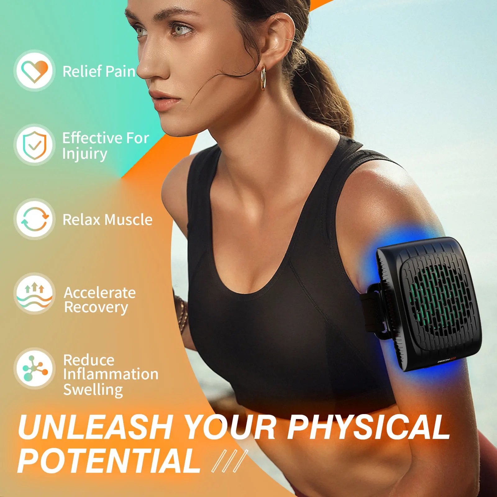 جهاز علاج بارد مبرد الركبة من DR·MCHIRS لتخفيف آلام الجسم علاج تسخين فوري إصابة رياضية لاستعادة العضلات العلاج بالتبريد #2