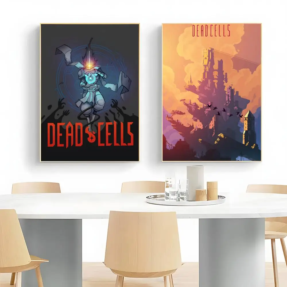 Roguelite Game D-Dead Cells Poster Wall Art Print Decorative Mural Home Decor Gift Unframed