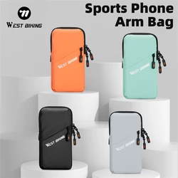 WEST BIKING Running Phone Arm Bag Waterproof Sports Armband 7.0