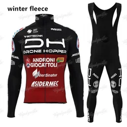 2022 Bike Team Set Drone Hopper - Androni Giocattoli (Winter Jacket Set+Spring Suit)-Professional Cycling Team Racing Jersey