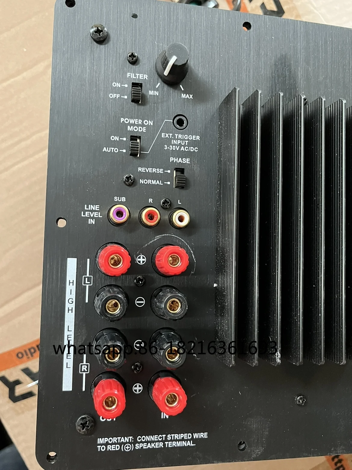 

120-вольтовая плата усилителя Harman Kardon, плата сабвуфера