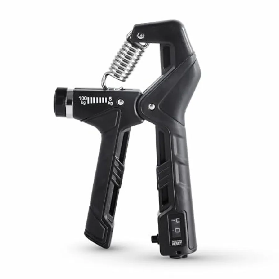 

Тренажер для рук с регулируемым сопротивлением 22-220 фунтов (10-100 кг), тренажер для предплечий, тренажер для развития силы хвата, для наращивания мышц