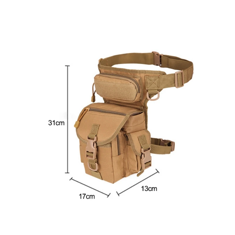 Tactical Waist Pack Outdoor Sport Hunting Waist Packs Ride Leg EDC Bag Utility Hiking Thigh Pouch