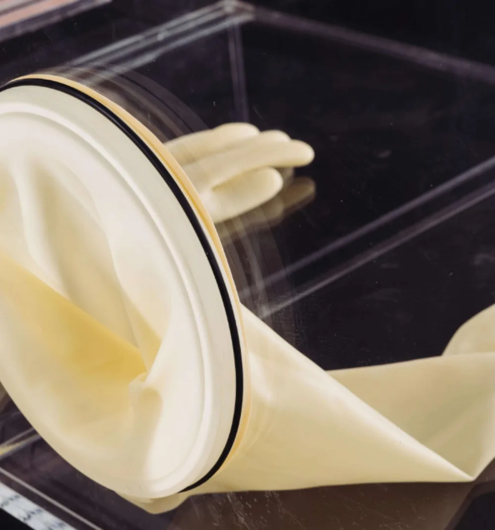 Desktop Anaerobic Chamber Acrylic Plexiglass Transparent Inert Gas Protection Glove Box For Bacteria Culture Battery Research