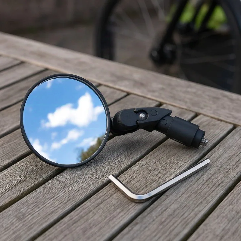 

Universal Rearview Mirror Adjustable Rotating Wide-Angle Cycling Handlebar Rear View Mirrors for MTB Road Bicycle Accessories