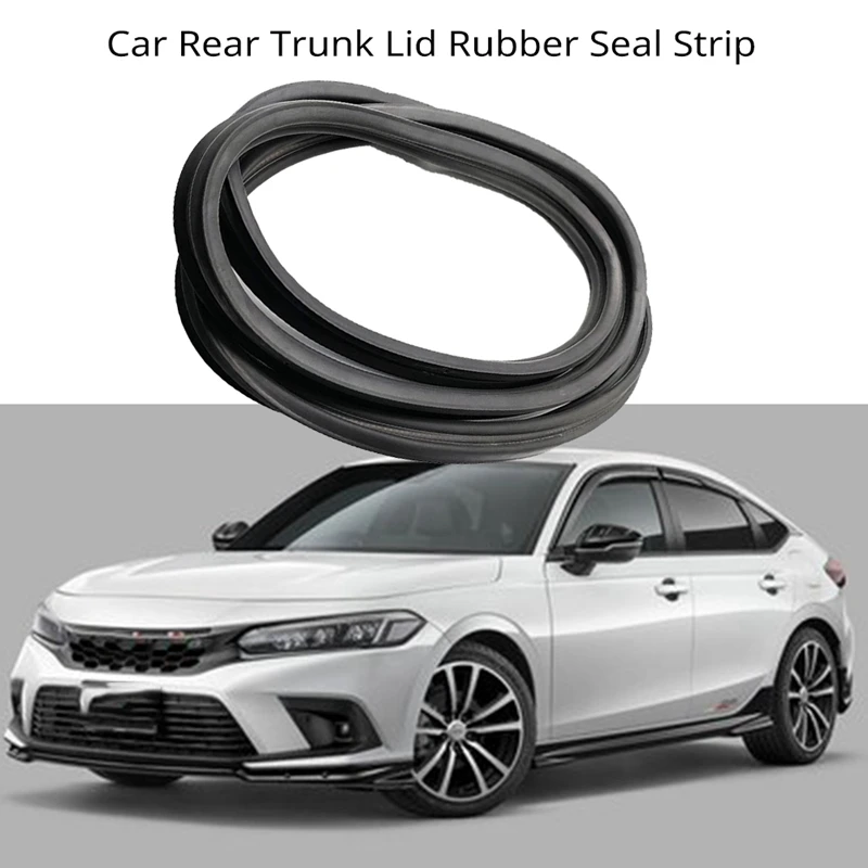 74865-TR3-A01 Car Rear Trunk Lid Rubber Seal Strip Weatherstrip For Honda Civic 2012-2014 74865TR3A01