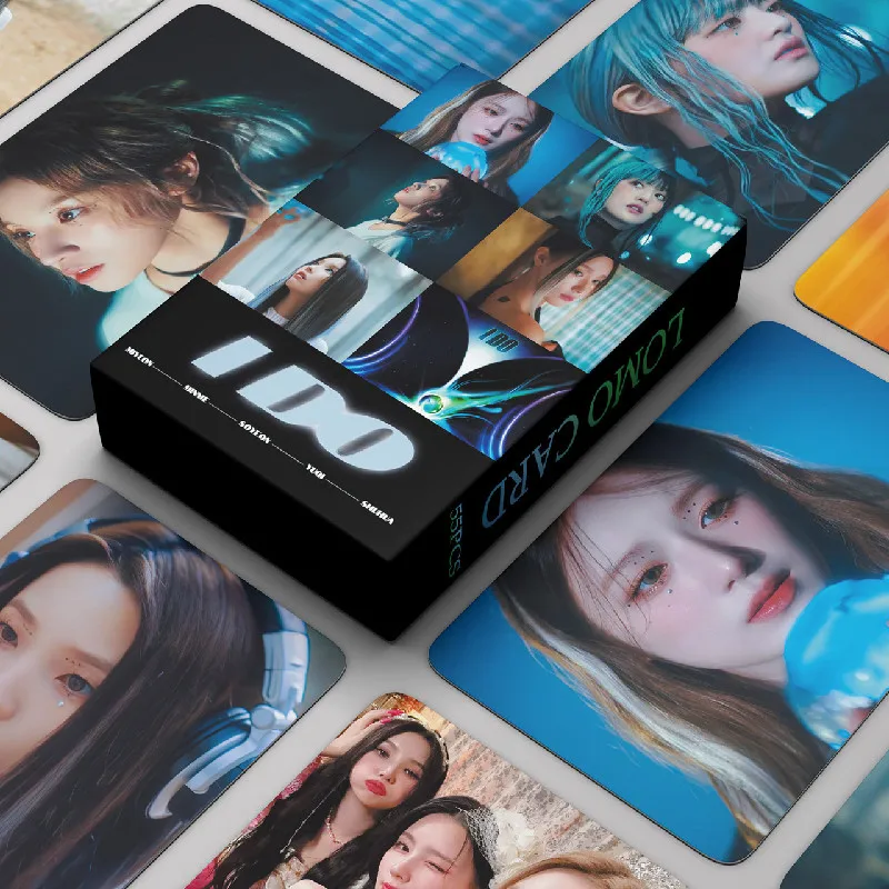 Tarjetas Kpop GIDLE Lomo, álbum de fotos I DO, alta calidad, HD, Impresión de doble cara, tarjetas de fotos para fanáticos, regalo de colección, 55 piezas por juego