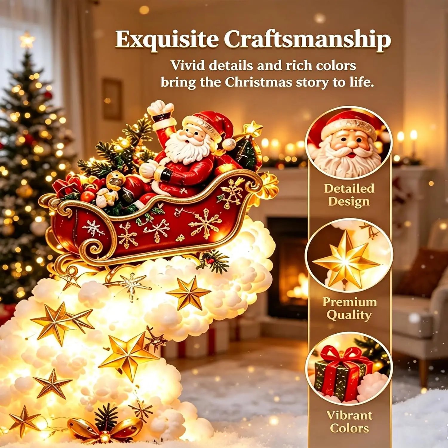 Christmas Magic Trail Wall Light, A Little Xmas Magic, Right on Your Wall