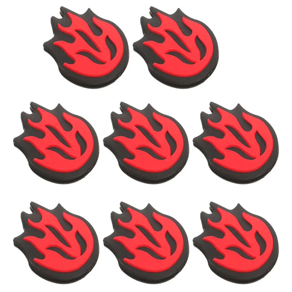 

8Pcs Decorative Tennis Racket Dampeners Silicone Vibration Dampening Supplies Reduce Noise and Shock Universal Fit for All