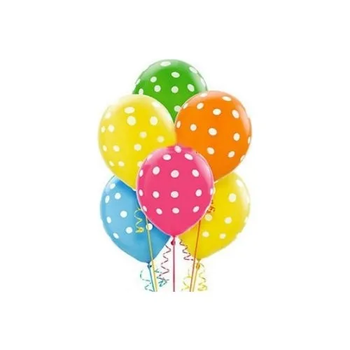 Balloon 100 Pcs Polka Dot Balloon Mixed Balloon 16 Inch