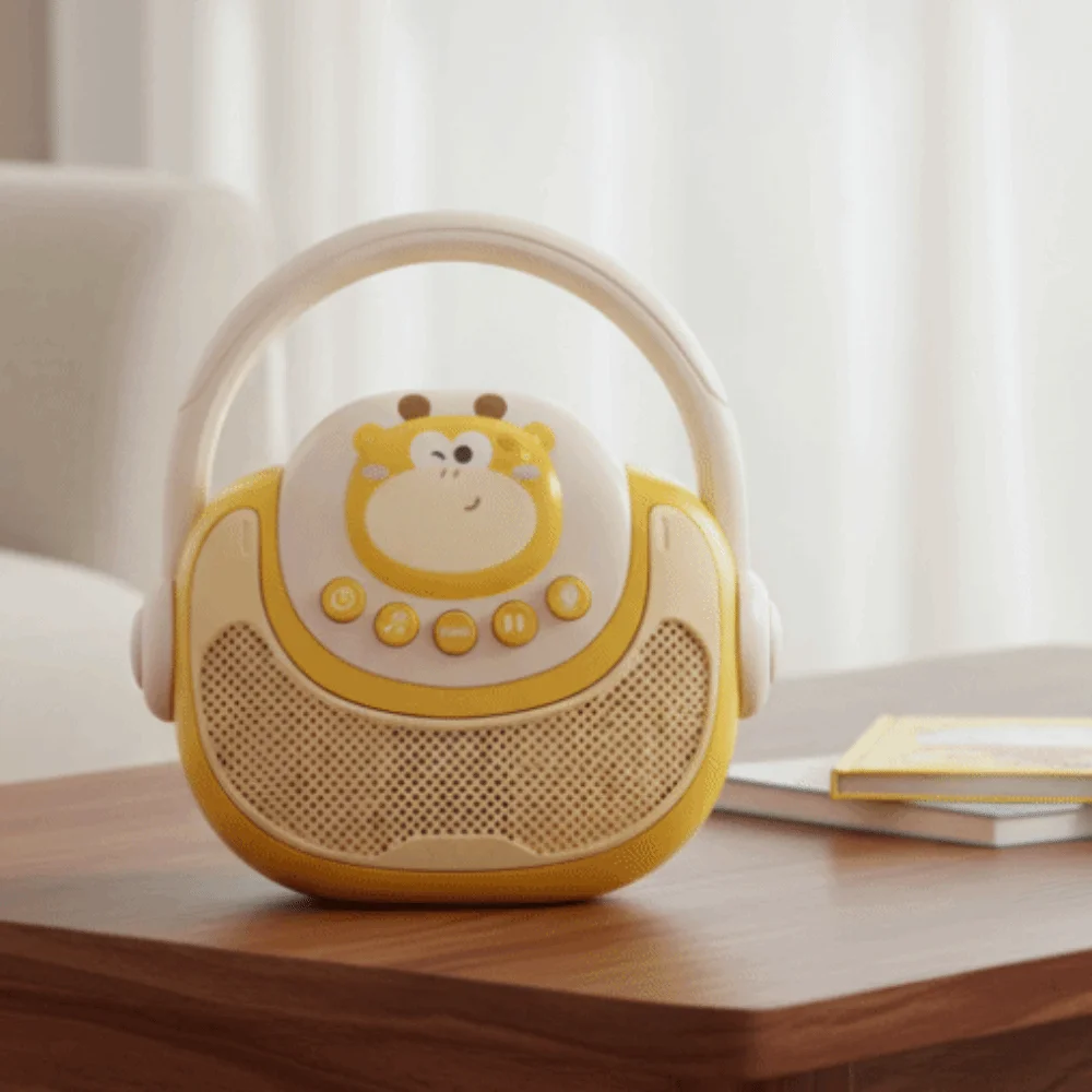 Story Machine Wireless Karaoke Children's Connect Phone Plastic Singing Machine Music with Light Karaoke Machine Gifts